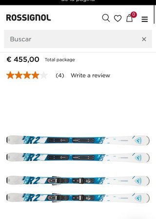 Esquís Rossignol React R2