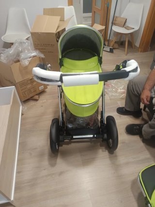 Carro de bebé Oyster Max color verde