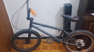 Bicicleta BMX preparada