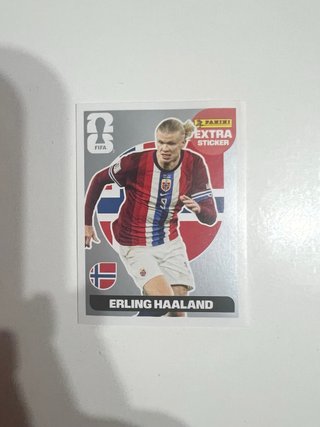 Cromo Erling Haaland Mundial 2026 Extra Plata