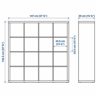 Estantería Kallax Ikea Blanca