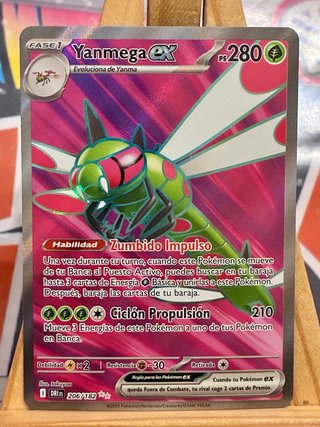 Yanmega EX DRI 206/182 Carta Pokémon ES