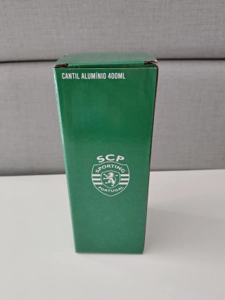 Garrafa Alumínio SCP Sporting 400ml Nova
