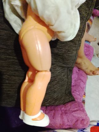 Muñeca de comunión con velo