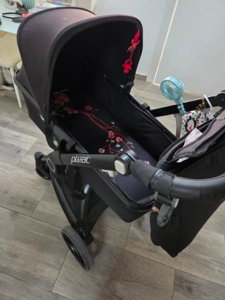 Carro bebé capazo y silla con fundas reversibles