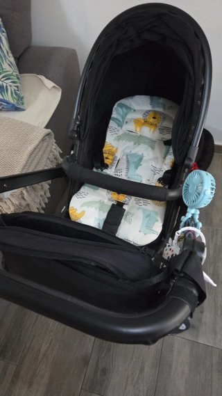 Carro bebé capazo y silla con fundas reversibles