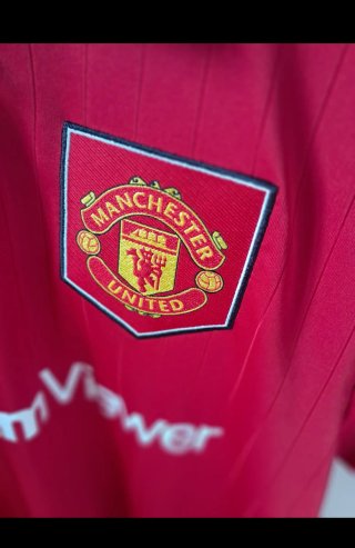 Camiseta Manchester United Adidas Polo Roja