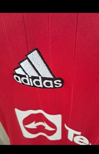 Camiseta Manchester United Adidas Polo Roja