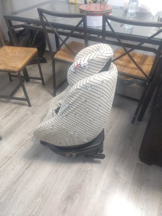 Silla de coche giratoria + Funda