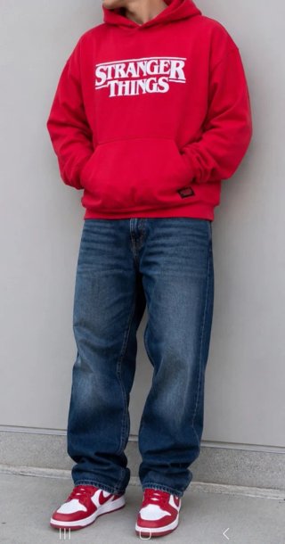 Sudadera Stranger Things Roja