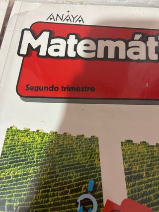 Libro de matemáticas, quinto de primaria