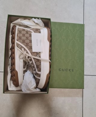 Zapatillas Gucci Tennis 1977 caña alta
