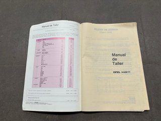 Manual de Taller Opel Kadett (Edición 1986)