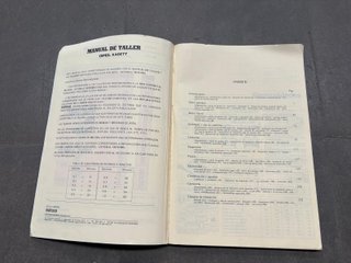 Manual de Taller Opel Kadett (Edición 1986)