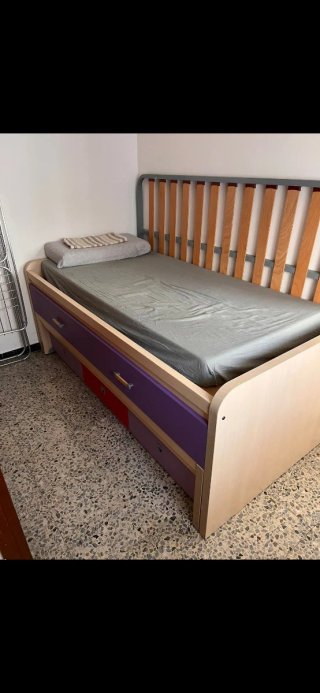 Cama nido con cajones