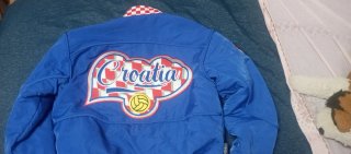 Chaqueta Retro Mundial Fútbol Croacia