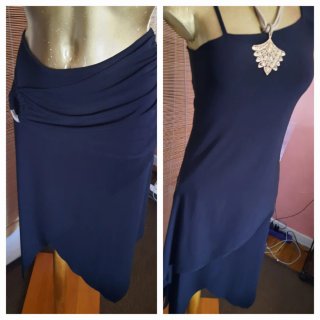 Conjunto falda y top negro