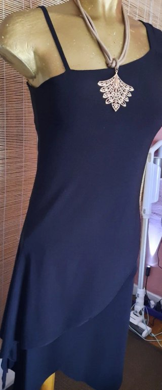 Conjunto falda y top negro