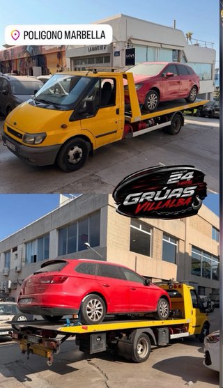 Servicio grua auxilio 24h