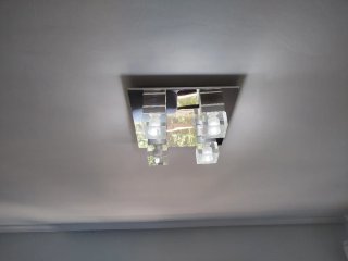 Lámpara de comedor LED multicolor