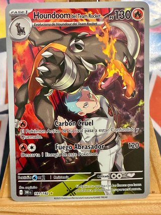 Houndoom del Team Rocket DRI 191 ES