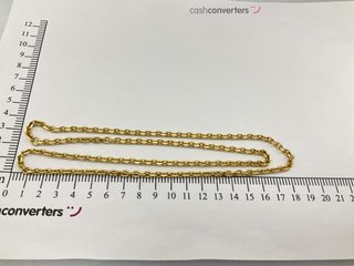cadena oro 18k 35cm