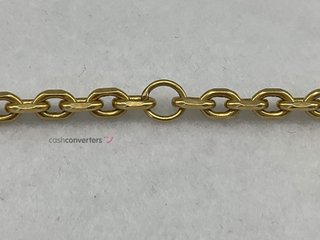 cadena oro 18k 35cm