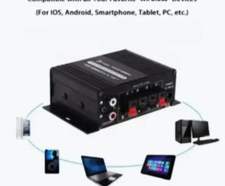 Mini Amplificado de Audior AK170 400W + Fuente