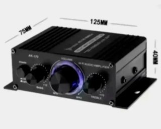 Mini Amplificado de Audior AK170 400W + Fuente