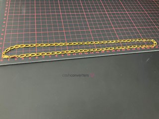 cadena oro 18k 27cm