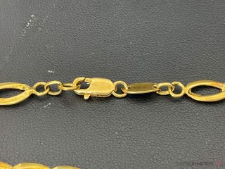 cadena oro 18k 27cm