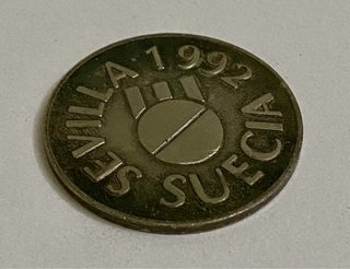 Medalla Sevilla Suecia 1992 Coleccionismo!