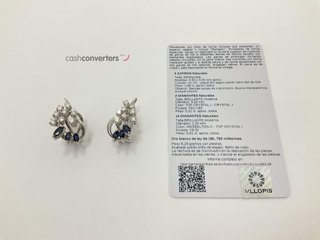 pendientes oro 18k con piedra