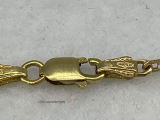 cadena oro 18k 28cm