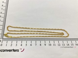 cadena oro 18k 28cm