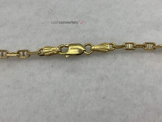 cadena oro 18k 28cm