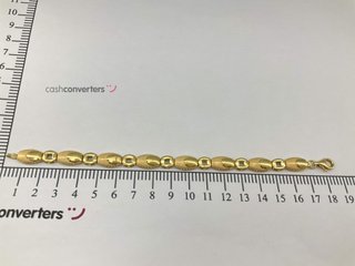 pulsera oro 18k