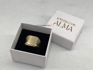 anillo oro 18k