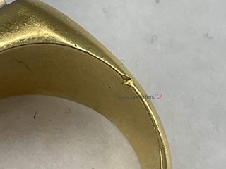 anillo oro 18k