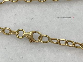 cadena oro 18k 28cm