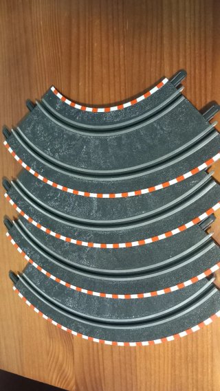 Scalextric Compact 1:43 set Ampliación 4 curvas