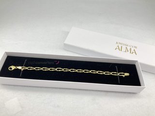 pulsera oro 18k