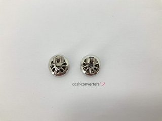pendientes oro 18k con piedra con diamante