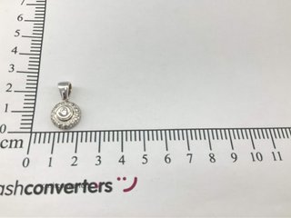 colgante oro 18k con piedra