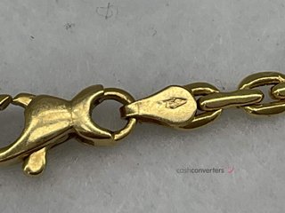cadena oro 18k 24cm