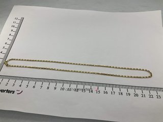cadena oro 18k 23cm
