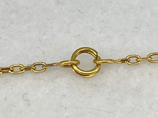 cadena oro 18k 31cm