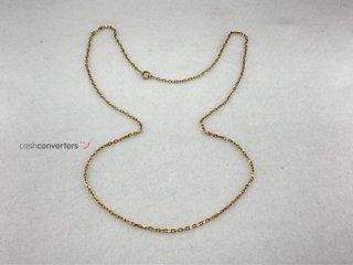 cadena oro 18k 31cm