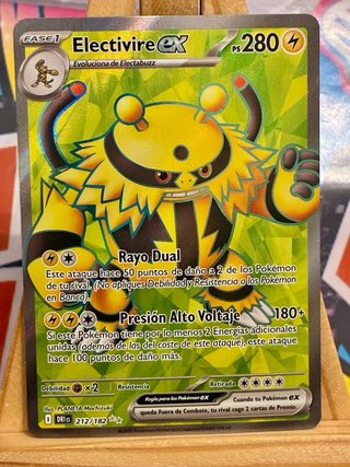 Electivire EX DRI 212 ES Carta Pokémon