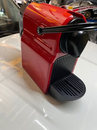 Macchina Caffè Nespresso Krups Rossa